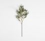 Faux Lit Frosted Juniper Berry Branch