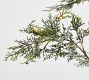 Faux Lit Frosted Juniper Berry Branch