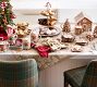 Gingerbread Stoneware Napkin Rings - Mixed Set of 4