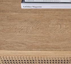 Marina Cane Console Desk (54")