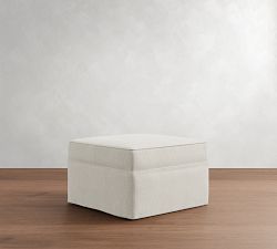 Pearce Slipcovered Sectional Ottoman