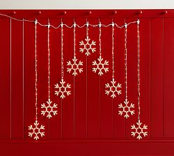 Snowflake Curtain Rain Lights