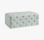 Tufted Rectangular Upholstered Ottoman