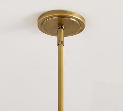 Avalon Cast Glass Round Tiered Chandelier (33")