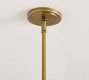 Avalon Cast Glass Round Tiered Chandelier (33")