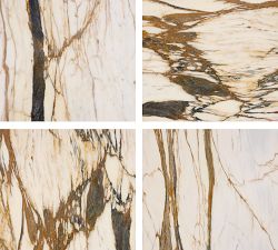 Delaney Round Marble C-Table (10")