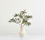 Faux Lit Frosted Juniper Berry Branch