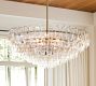 Florence Crystal Round Chandelier (29"-38")