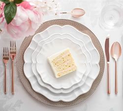 Monique Lhuillier Melrose Glass Charger Plate