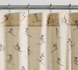 Ski Run Shower Curtain