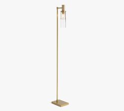 Essex Recycled Glass Floor Lamp (62")