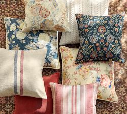 Patriotic Striped Pillow