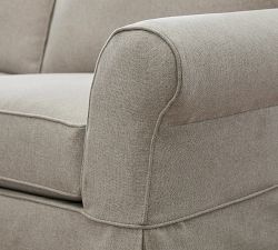 PB Comfort Roll Arm Slipcovered Sofa (68"-120")