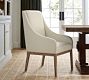 York Upholstered Dining Armchair