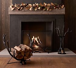 Bronze Antler Fireplace Collection