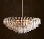 Florence Crystal Round Chandelier (29"-38")