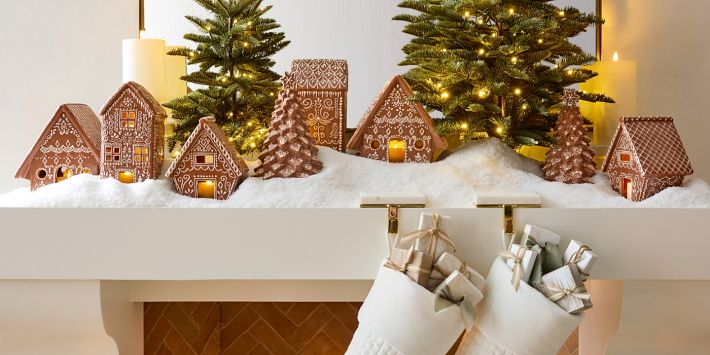 Handcrafted Gingerbread Tree | Pottery Barn
