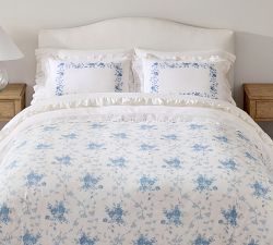 LoveShackFancy Blue Rose Sham