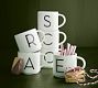 Mason Stoneware Stackable Alphabet Mug