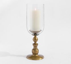 Napa Brass Hurricane Candle Holder