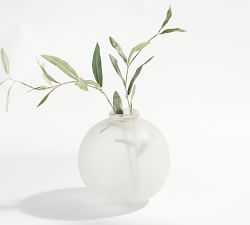 Frosted Handcrafted Glass Vases