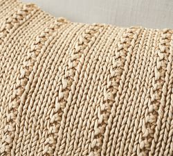 Hali Textured Lumbar Pillow Cover