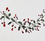 Lit Rustic Holly Berry Garland