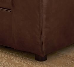 Pearce Square Arm Leather Chair