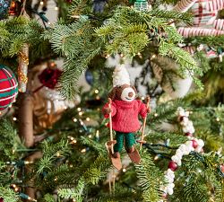 Popcorn &amp; Cranberry String Lights Garland