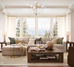 Winter Wreath Embroidered Pillow