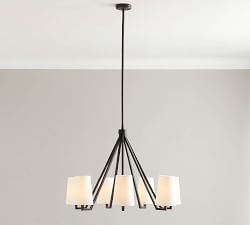 Carson Forged-Iron 7-Arm Chandelier (41")