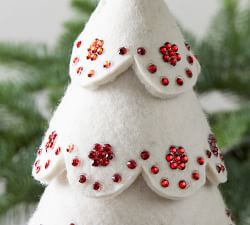 Handcrafted Felt Christmas Tree Ornament
