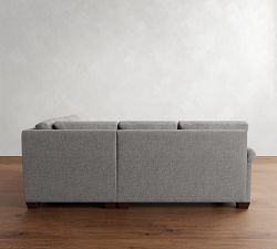 York Roll Arm 3-Piece Sectional (93")