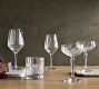 Antique Cut Wine Stem Glasses - Set of 4