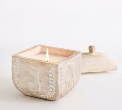 Artisan Dreidel Candle