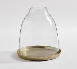 Cloche Hurricane Candle Holder