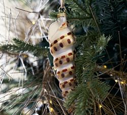 Coastal Seashell Ornaments - Set of 4