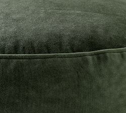 Everywhere Velvet Pouf