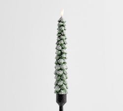 Flameless Tree Taper Candle