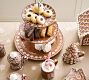 Gingerbread Stoneware Tiered Stand