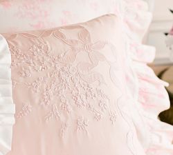 LoveShackFancy Rococo Bow Duvet Sham