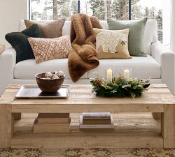 Rockport Rectangular Reclaimed Wood Coffee Table (66")