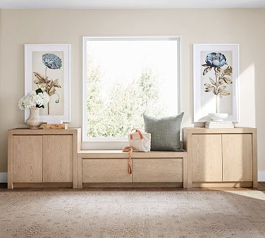 Newport Entryway Storage Bench & Cabinet Set (127