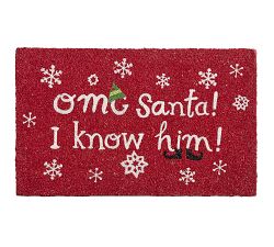 OMG Santa! I Know Him! Elf™ Doormat