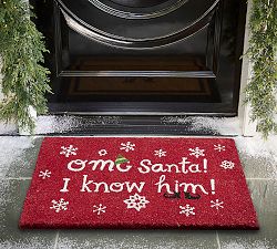 OMG Santa! I Know Him! Elf™ Doormat