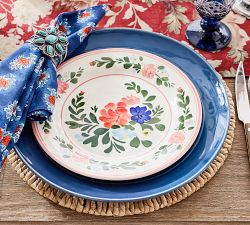 Paloma Stoneware Salad Plates - Mixed Set of 4