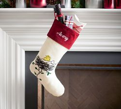 Peanuts™ Crewel Stockings