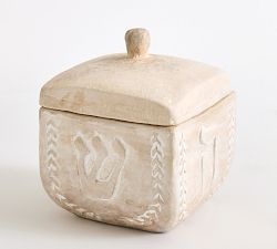 Artisan Dreidel Candle