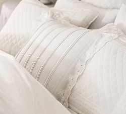 LoveShackFancy Lace Crochet Pillow