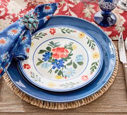 Paloma Stoneware Salad Plates - Mixed Set of 4